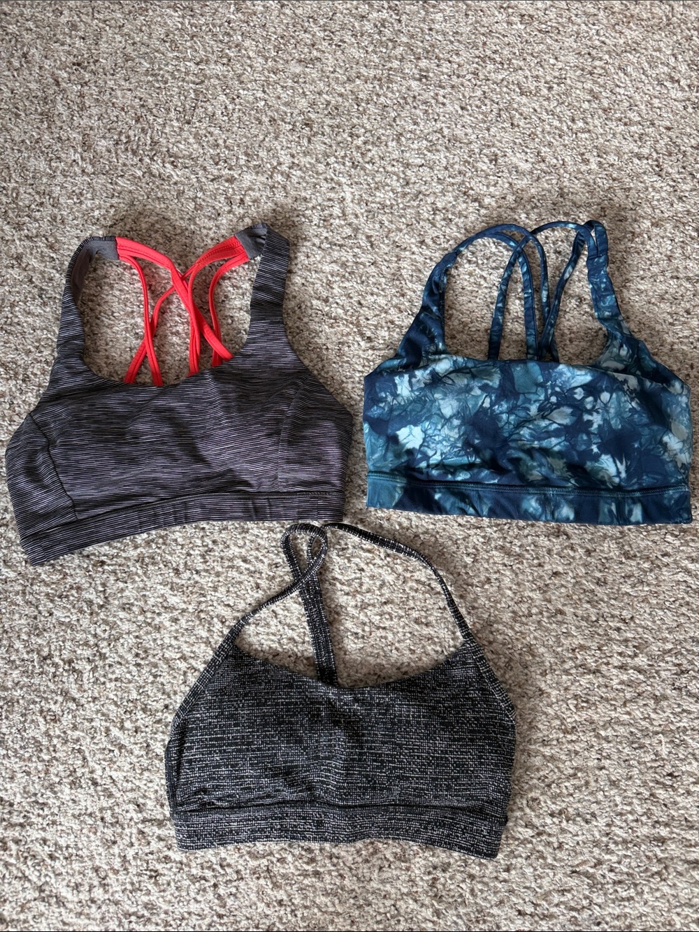 Lululemon energy sports bra bundle size 4